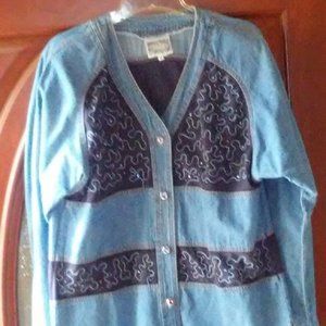 Jean Jacket/Blouse